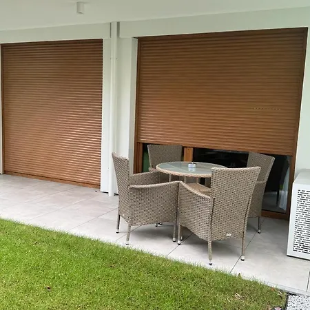 Whiteblue Dream 2 Z Ogrodkiem & Sauna & Fitness & Bawialnia Dla Dzieci Apartament Kołobrzeg