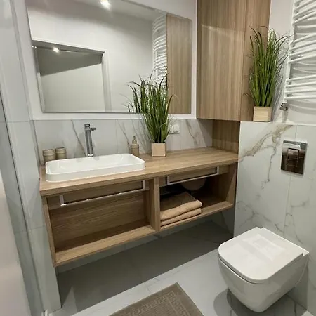 Whiteblue Dream 2 Z Ogrodkiem & Sauna & Fitness & Bawialnia Dla Dzieci Apartment