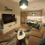 Whiteblue Dream 2 Z Ogrodkiem & Sauna & Fitness & Bawialnia Dla Dzieci Apartman